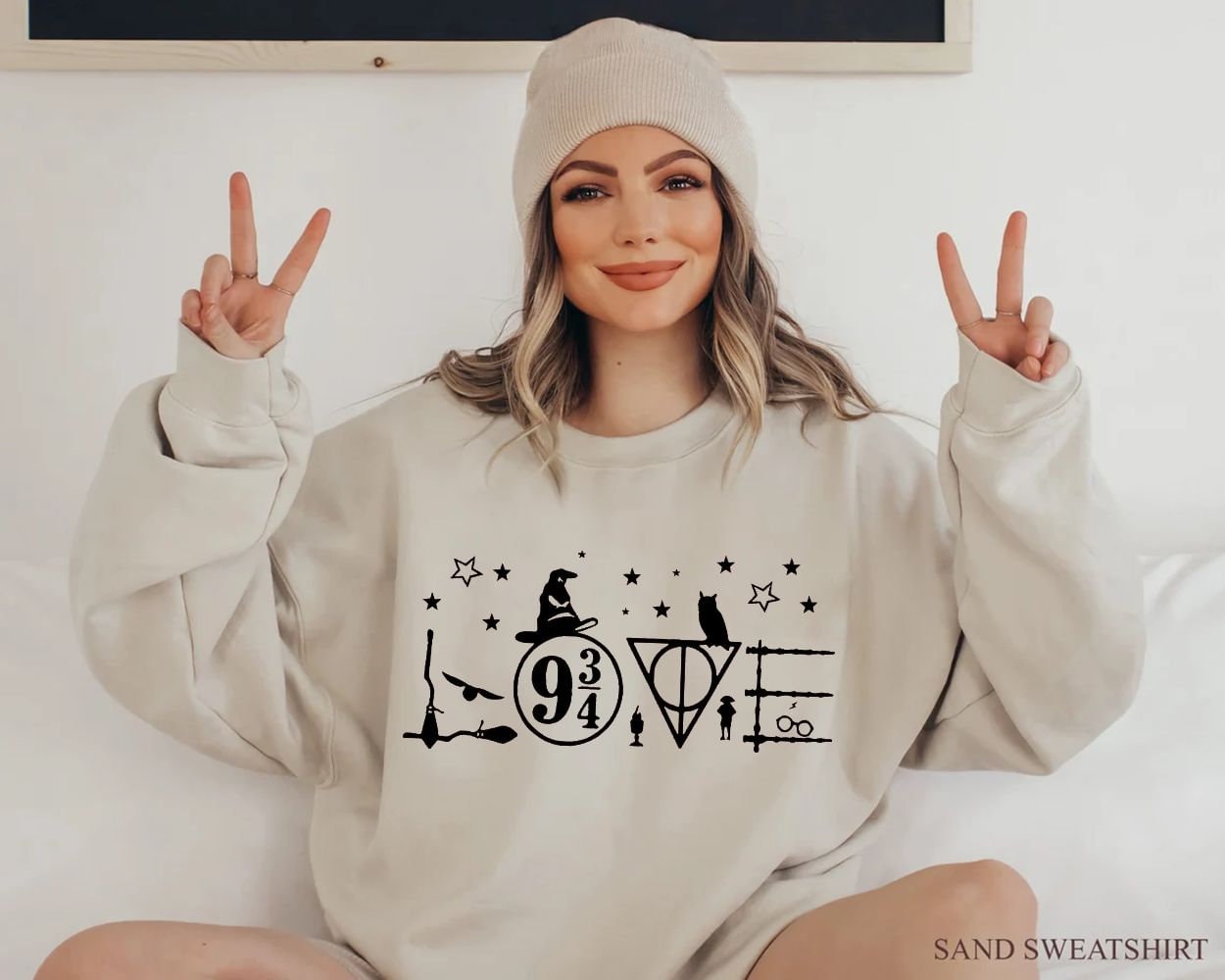 Hogwarts School Funny Printed Sweatshirt