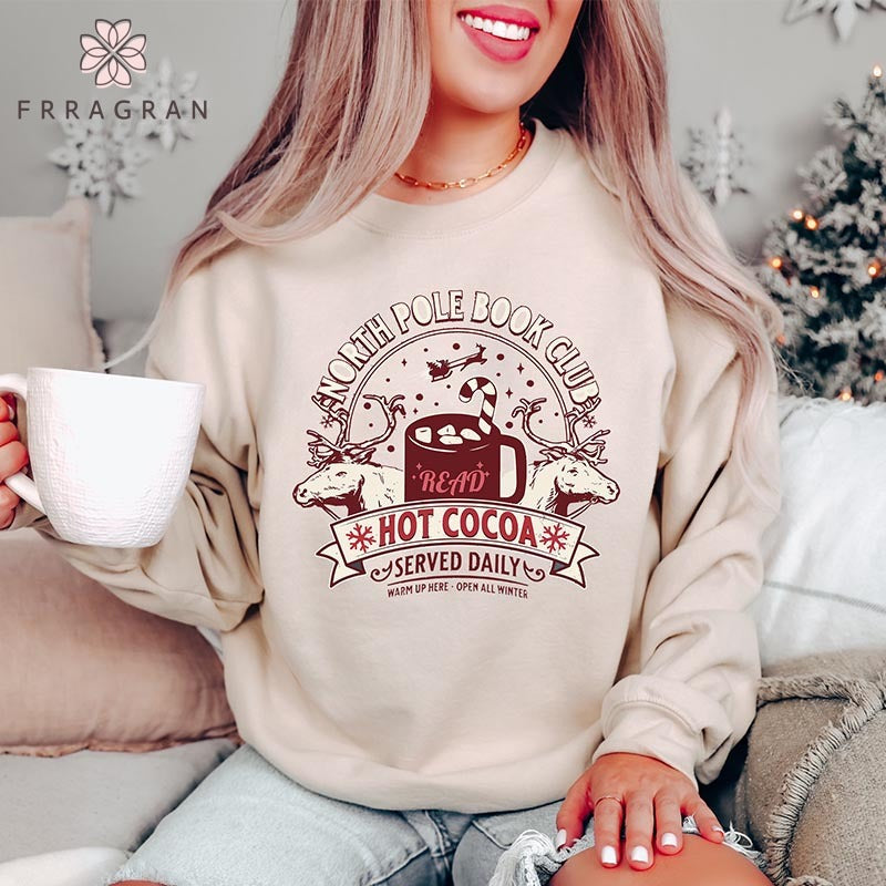 North Pole Book Club Sweatshirt