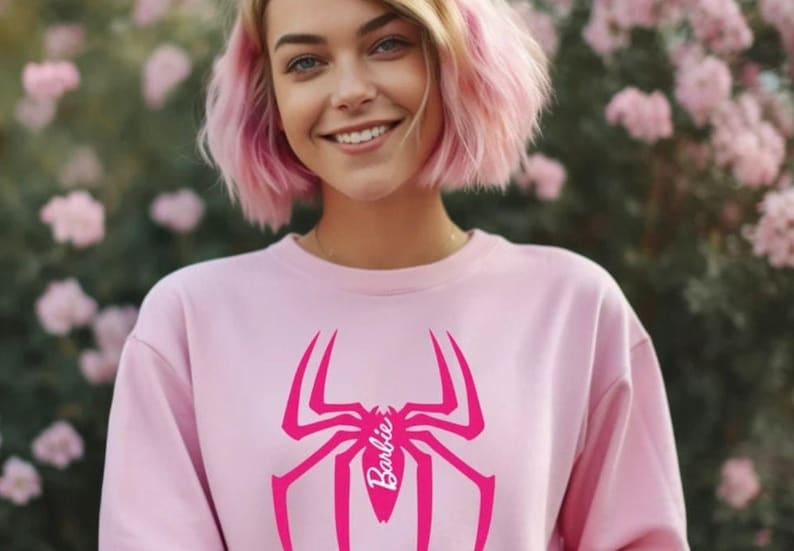 Spider Barbie Crewneck Sweatshirt