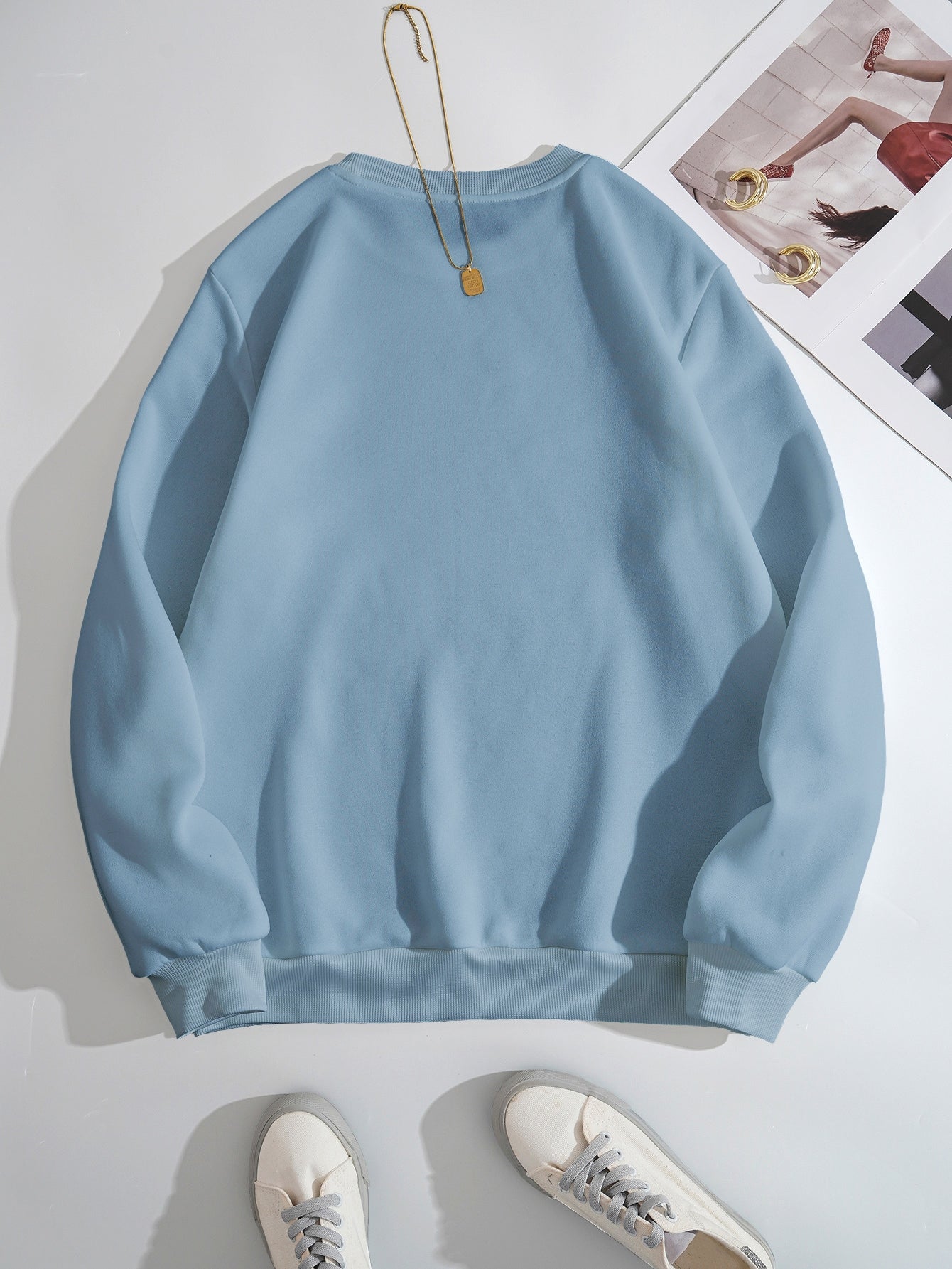 Fashion print sweatshirt