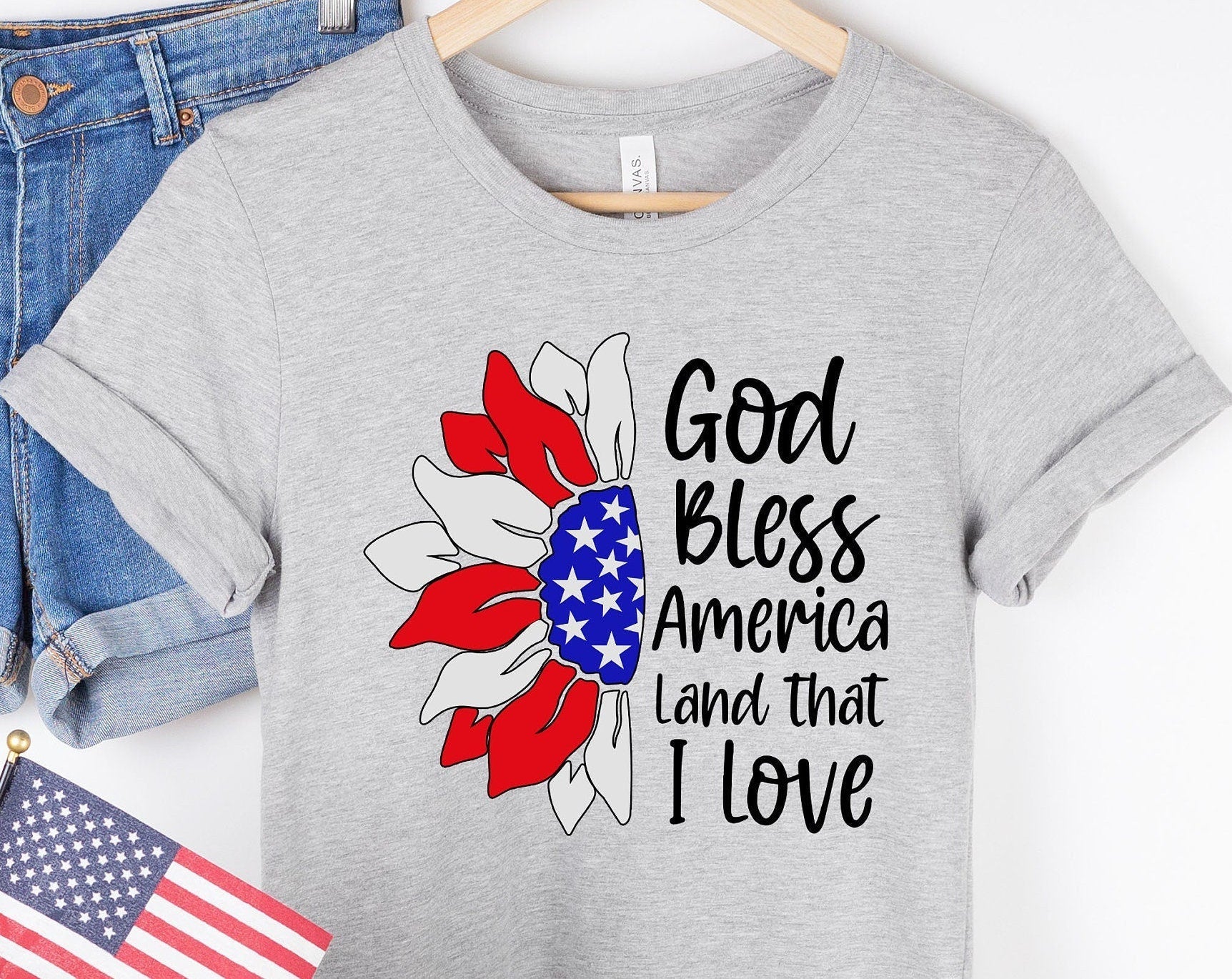 Independence Day Print Casual T-shirt