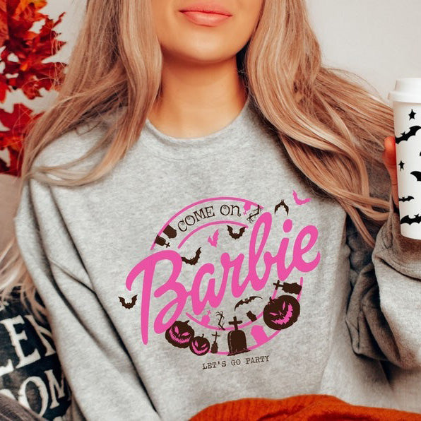 Let's Go Party Baibie Halloween Sweatshirt