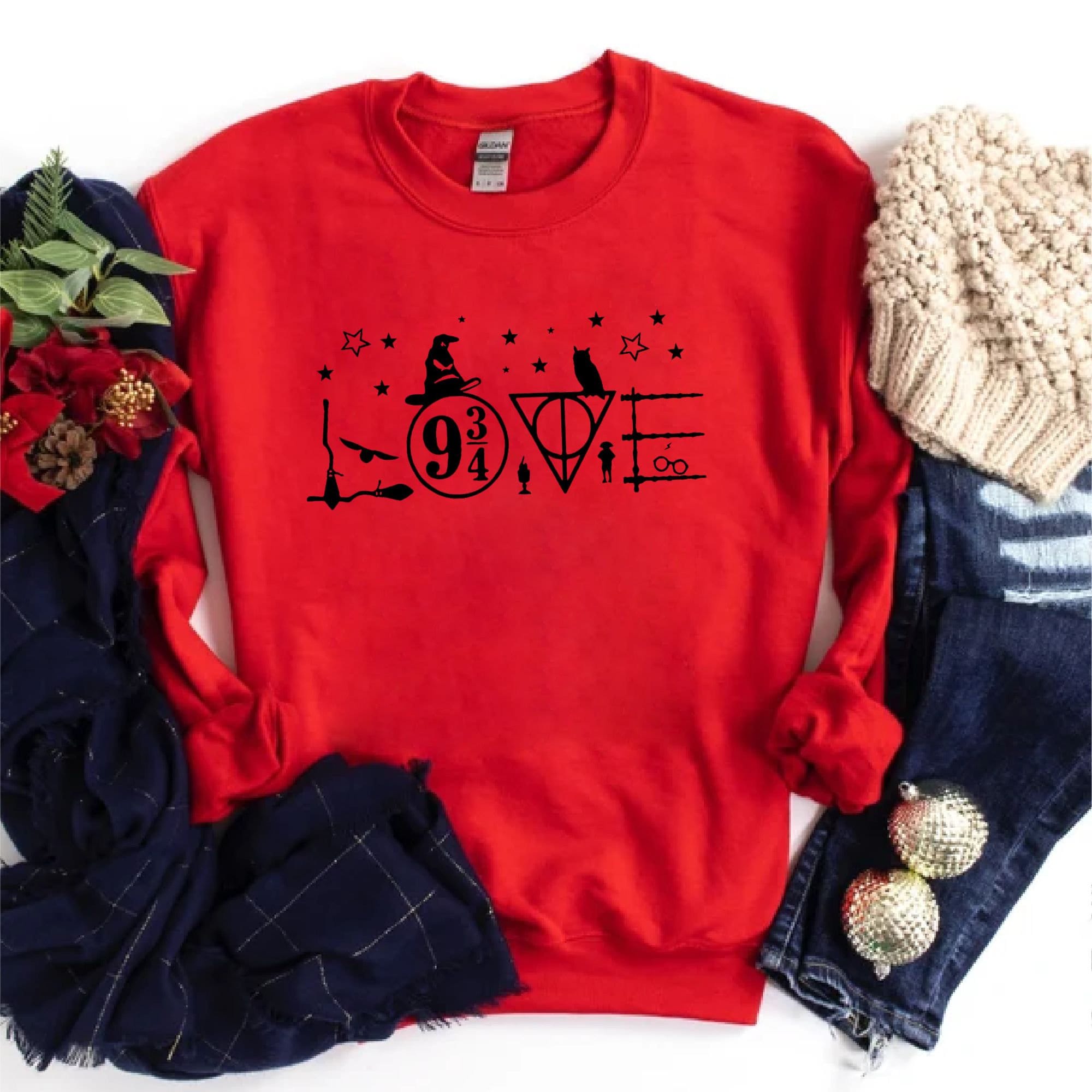 Hogwarts School Funny Printed Sweatshirt