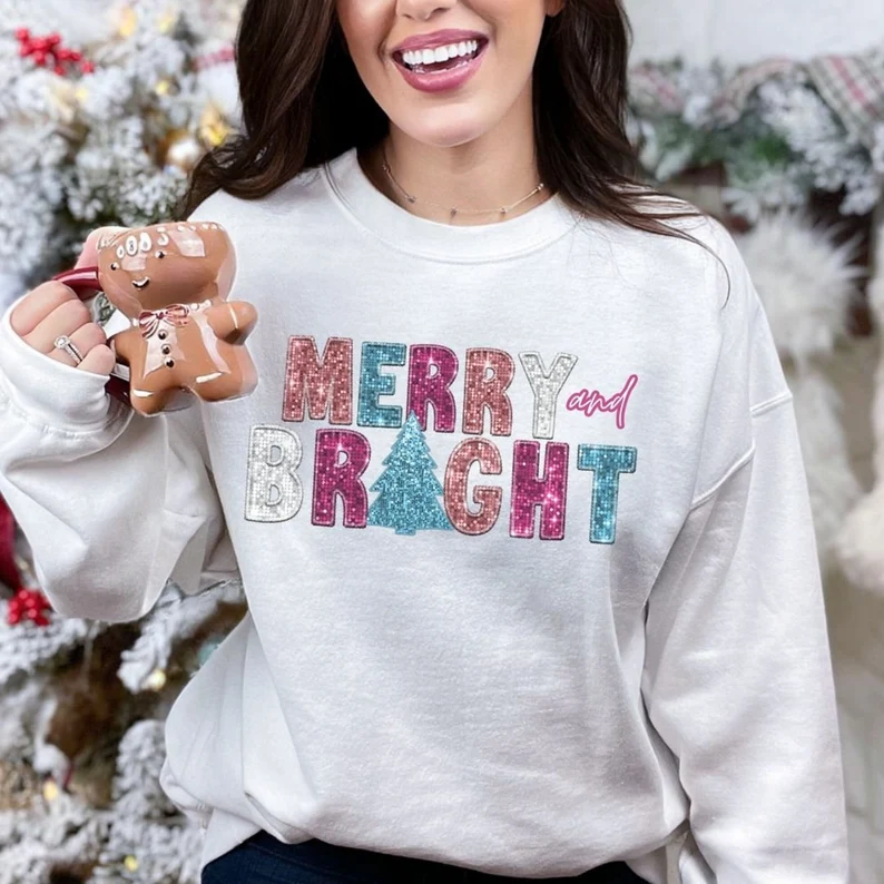 Merry and Bright Sweatshirt
