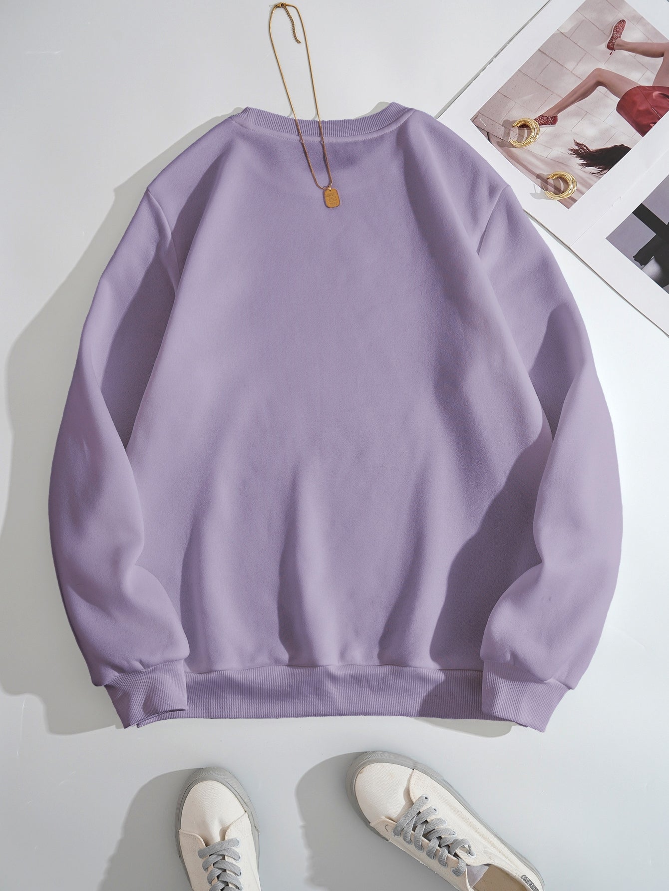 Fashion print sweatshirt