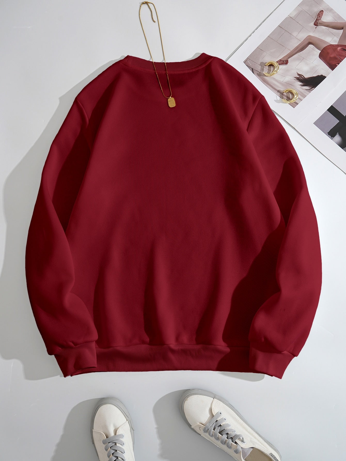 Fashion print sweatshirt